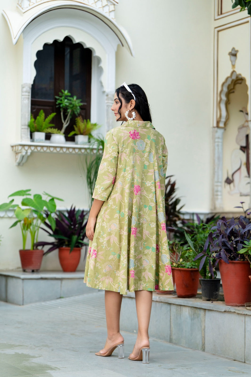 RATAN CRAFTS In this summer every pretty girls want to add in their wardrobe this beautiful stylish Reyon dress Awesome colours of this beautiful Reyon fabric Full printed