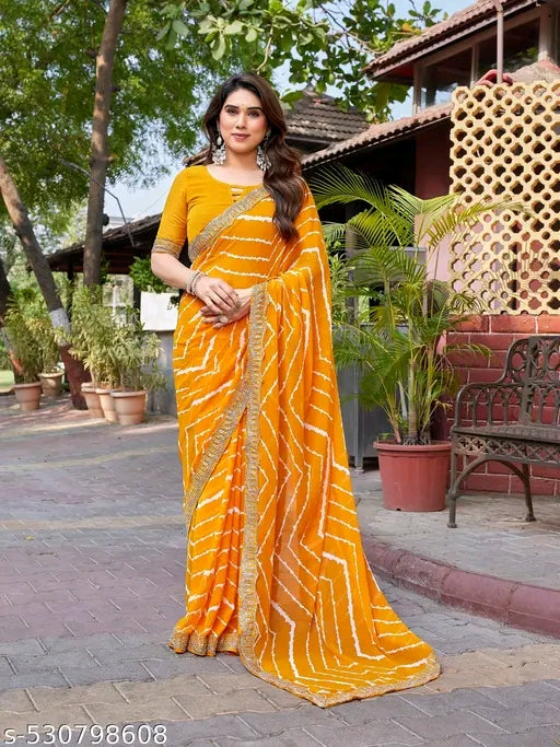 RATAN CRAFTS 
Elegant Soft Silk Saree for Women – Traditional Wedding Wear with Rich Zari Border, Designer Pallu, and Unstitched Blouse Piece – Perfect for Festivals,