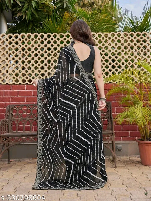 "Graceful Designer Silk Saree for Women with Rich Zari Border and Contrast Blouse Piece – Perfect Ethnic Wear for Weddings, Festivals, Parties, and Special Occasions – Elegant and Comfortable Drape"