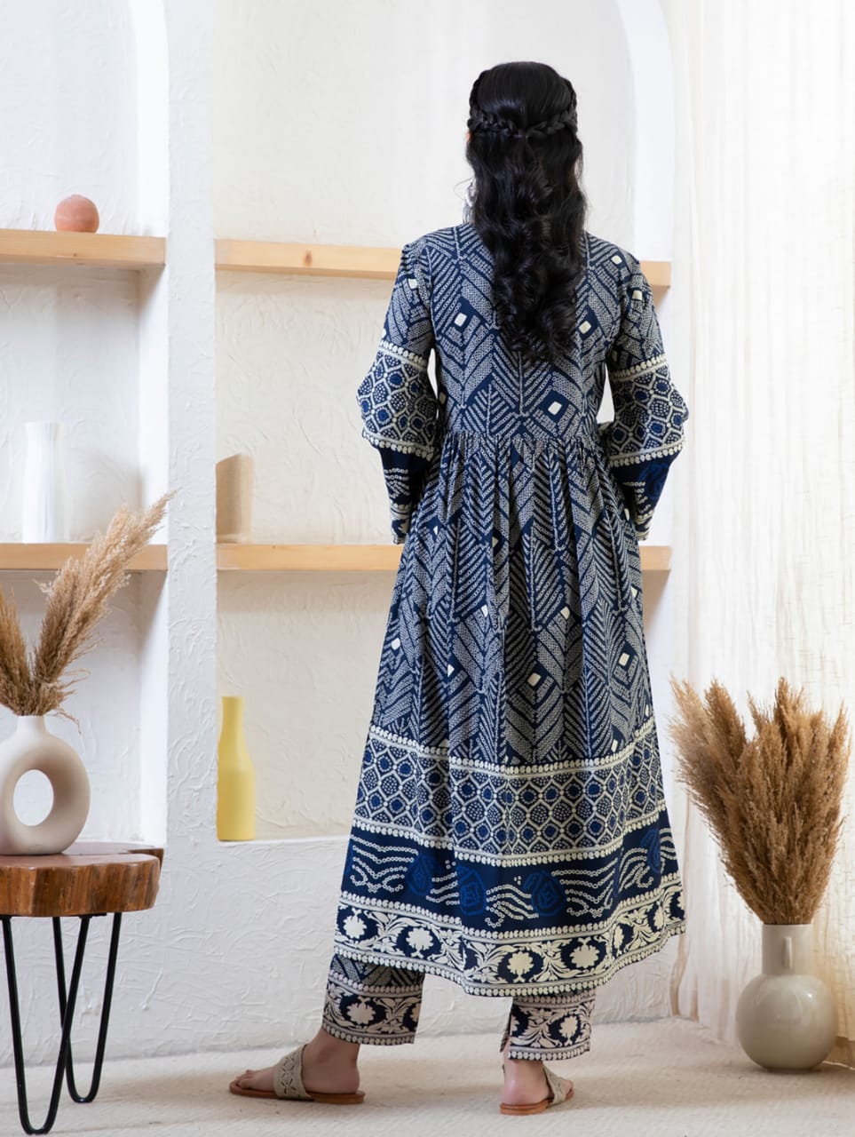 Handmade Salwar Suit Blue Salwar Kameez,  Perfect for Wedding Dress & Partywear Dress